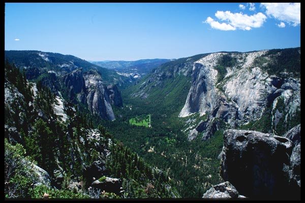 167064 View From Top Of Sentinel Falls A4 Photo Print
