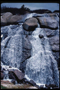 167086 Waterfall At Townsley Lake A4 Photo Print