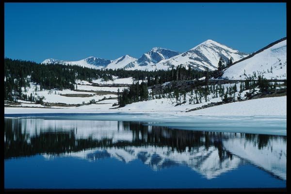 167096 Tioga Lake A4 Photo Print