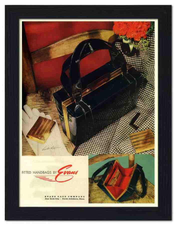 168 evans handbags 2 Vintage Advert A4 Photo Print