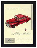 169 lincoln car advert 2 Vintage Advert A4 Photo Print