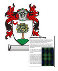Iskowitz Surname Coat of Arms A4 Photo Print