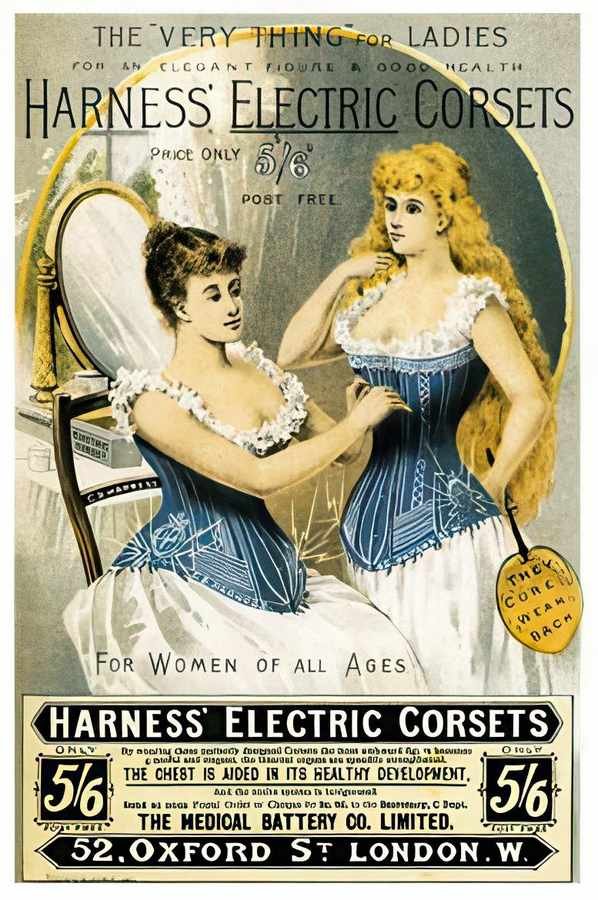 17 Harness Electric Vintage Advert A4 Photo Print