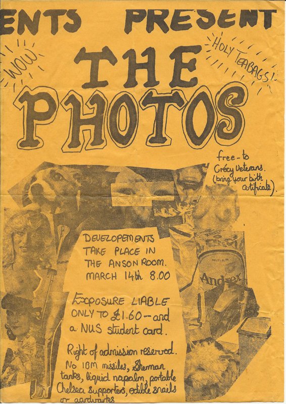 17 Punk Flyer A4 Photo Print
