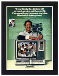 1700 video camera 1980s 2 Vintage Advert A4 Photo Print