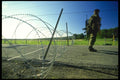 170002 Barricade, Oka, Quebec A4 Photo Print