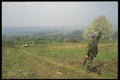 170003 UN Soldier Patrolling A4 Photo Print