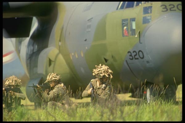 170012 Air mobile Assault Training A4 Photo Print