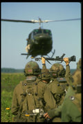 170018 Air mobile Assault Training A4 Photo Print