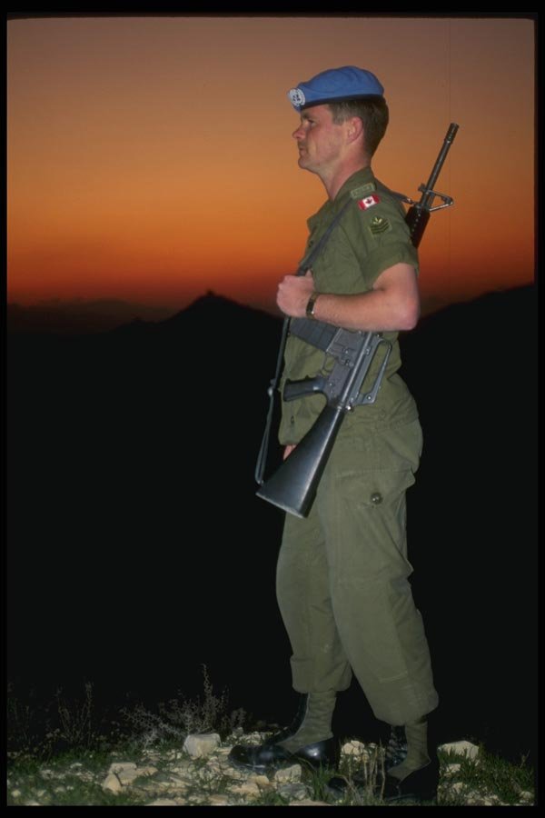 170046 UN Soldier, Cyprus A4 Photo Print