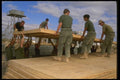 170050 Barracks Construction, Somalia A4 Photo Print