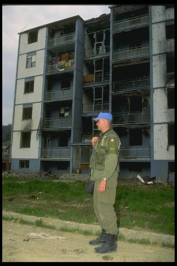 170056 UN Soldier, Croatia A4 Photo Print