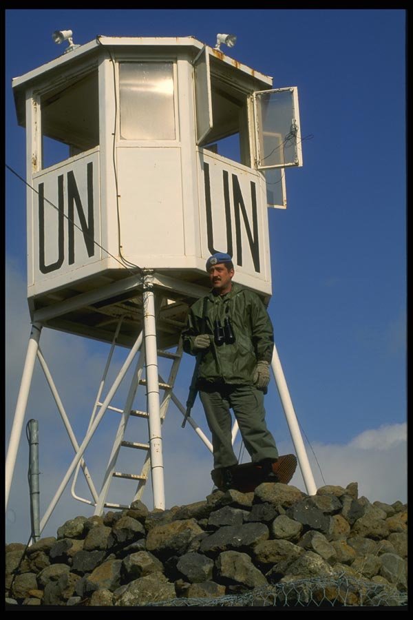 170062 UN Peacekeeping Troops, Golan Heights A4 Photo Print