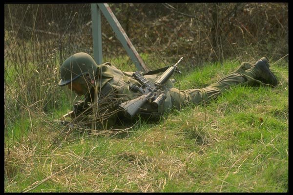 170075 Mine clearing, Croatia A4 Photo Print