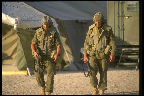 170076 Soldiers, Somalia A4 Photo Print