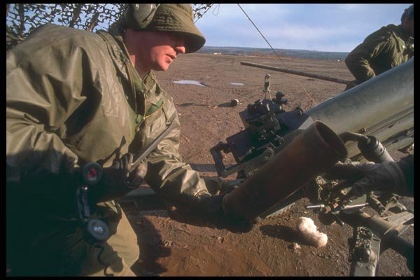 170093 Artillery Training A4 Photo Print