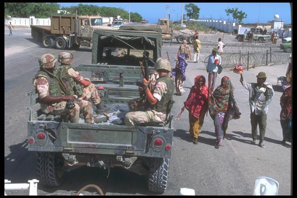 170094 US Marines, Mogadishu A4 Photo Print