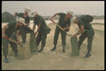 170098 Filling Sandbags, Gulf War A4 Photo Print