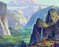 171 Yosemite Vintage A4 Photo Print
