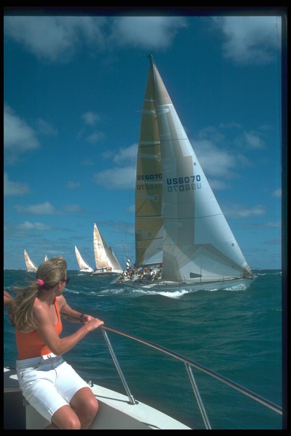 172018 Race Watching At The Sorc, 1990 A4 Photo Print
