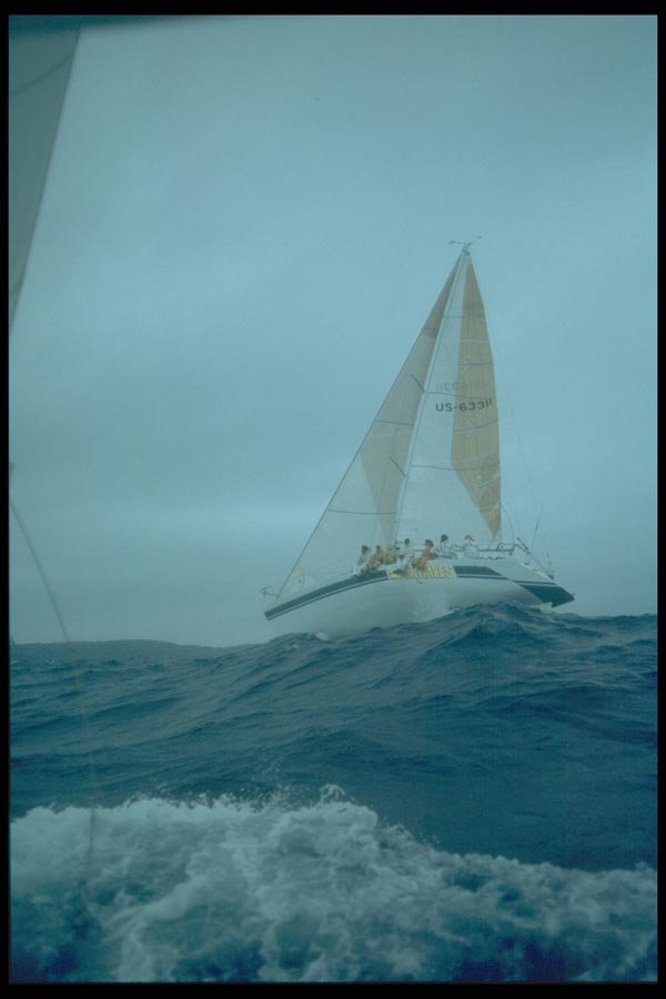 172023 Airwaves Rides Out A Nor'easter In Portland, Maine. A4 Photo Print