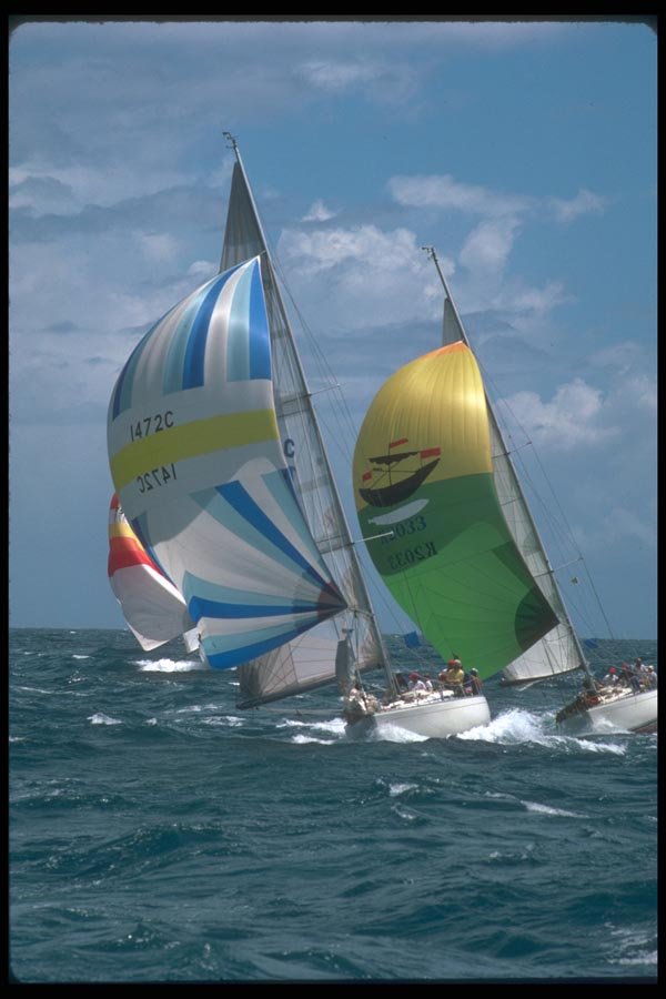 172055 Antigua Race Week, 1990 A4 Photo Print