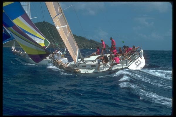 172059 Jet Downwind At The Rolex Regatta A4 Photo Print