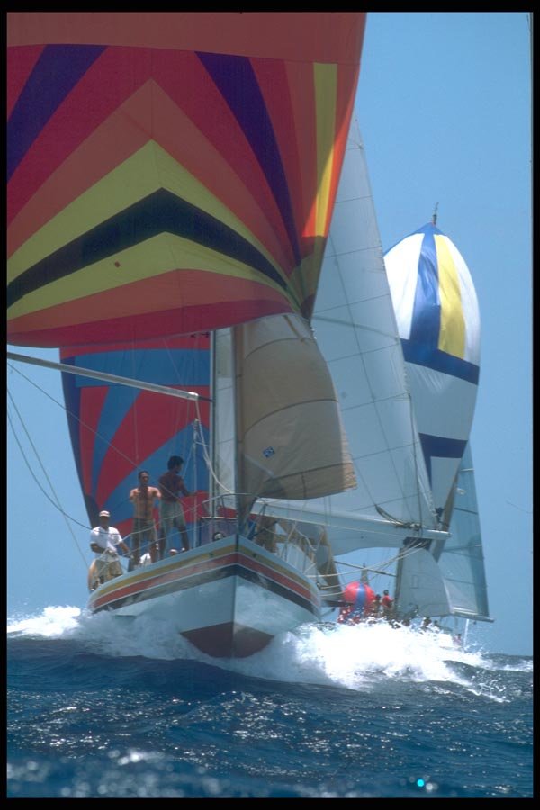 172062 Legacy At Antigua Race Week, 1988 A4 Photo Print