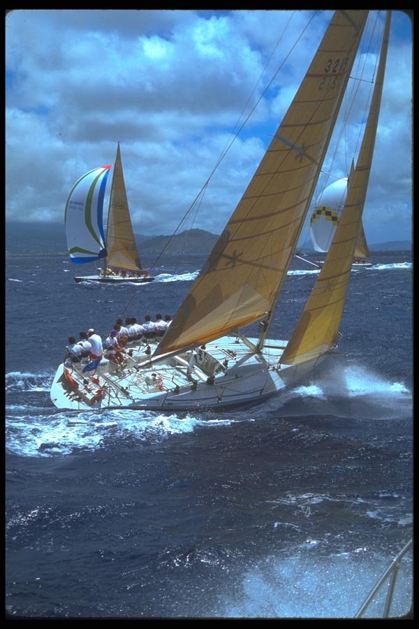 172087 Upwind At The Kenwood Cup A4 Photo Print