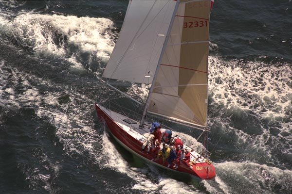 172092 Barrister At Block Island Race Week, 1992 A4 Photo Print