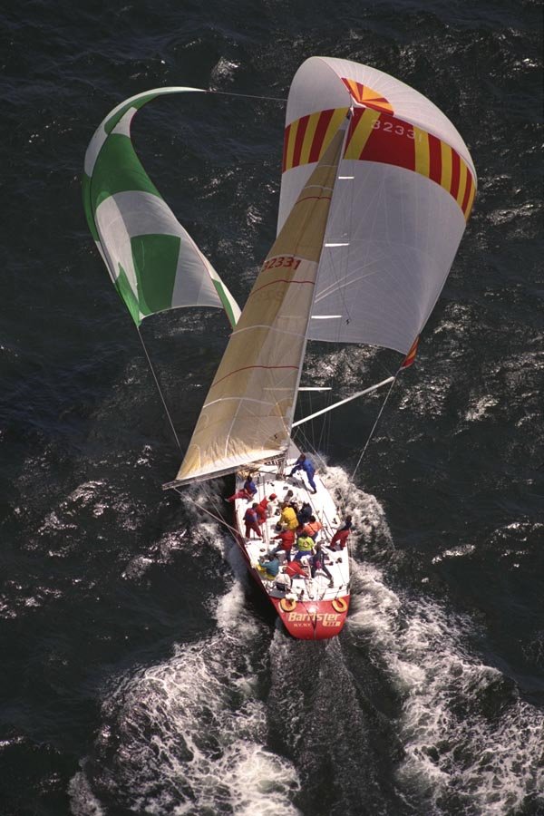 172094 Barrister At Block Island Race Week, 1992 A4 Photo Print