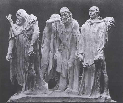 173 Auguste Rodin The Burges Oif Calais 1889 A4 Photo Print