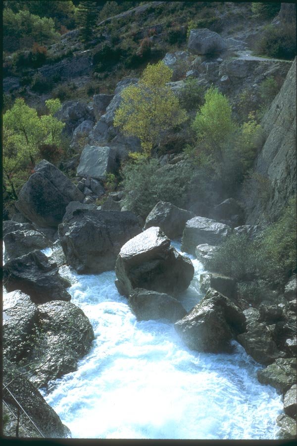 174001 Stream In Vesubie Valley A4 Photo Print