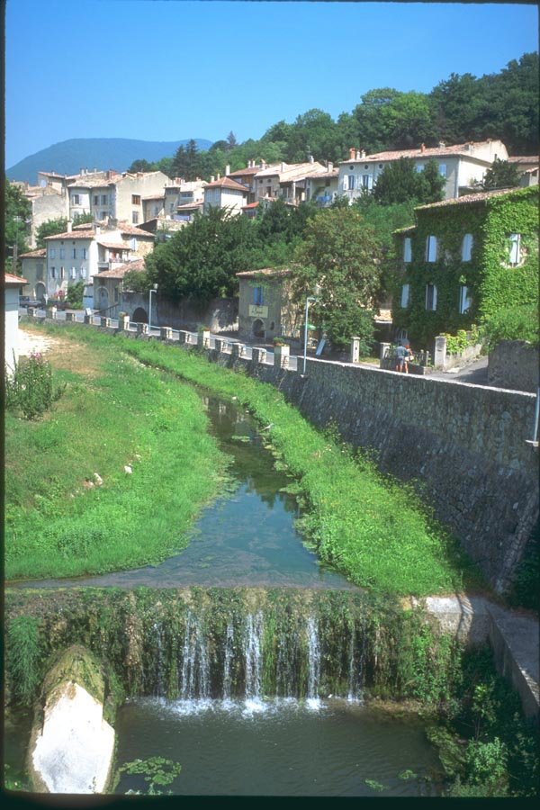 174006 Village Of Dieulefit A4 Photo Print