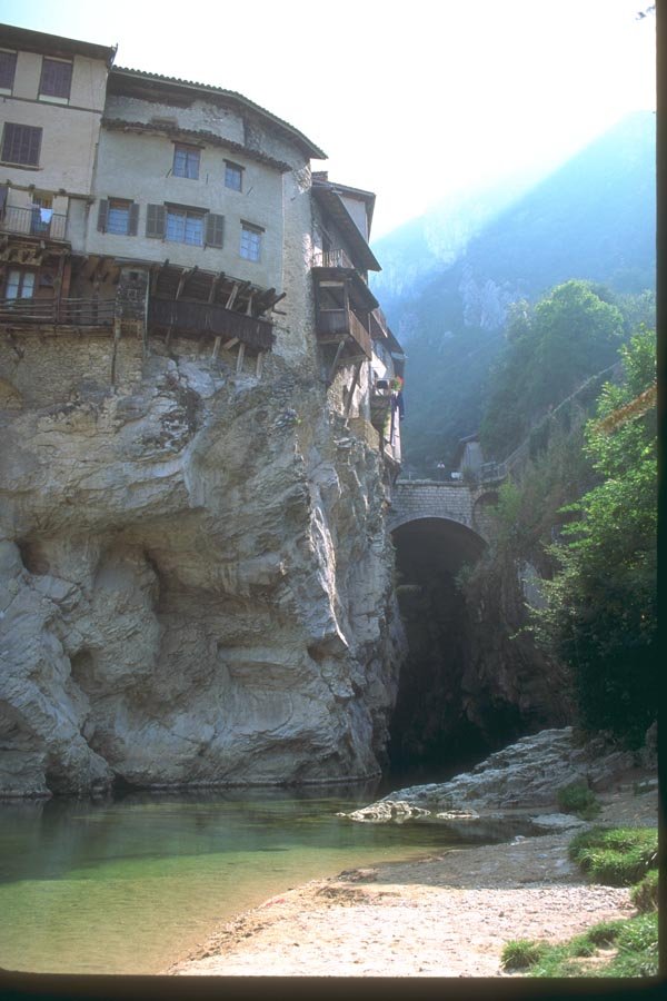 174013 Old Village Of Pont En Royans A4 Photo Print