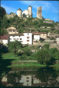 174023 Rural Village Near Rodez A4 Photo Print