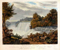 175 Niagara Falls 1829 Vintage A4 Photo Print
