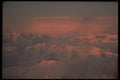 176006 Sunset, Aerial, Chugach Mountains, Alaska A4 Photo Print