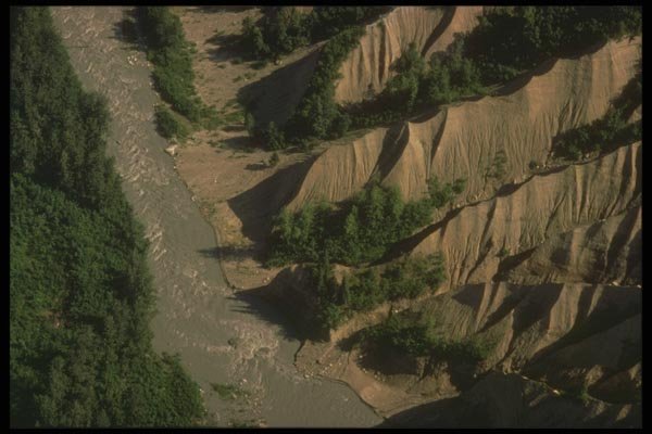 176053 Aerial View, Alaska A4 Photo Print