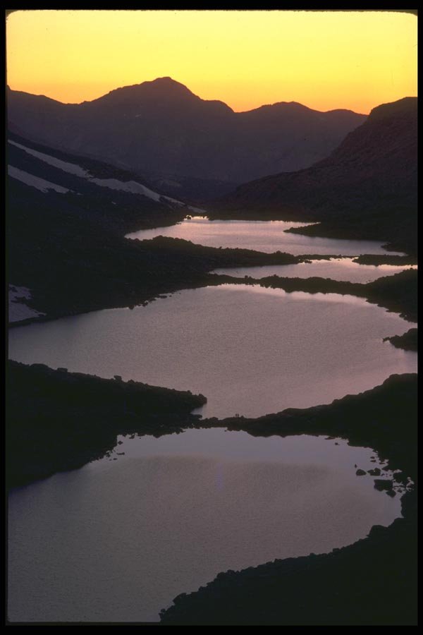 176082 Darwin Lakes, California A4 Photo Print