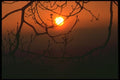 176095 Sunset, Shenandoah Mountains, Virginia A4 Photo Print