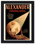 1768 alexander crystal seer magic poster 2 Vintage Advert A4 Photo Print
