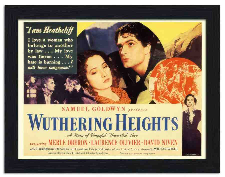 1769 wuthering heights 2 Vintage Advert A4 Photo Print