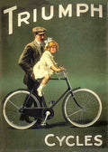 177 Triumph Cycles Vintage A4 Photo Print