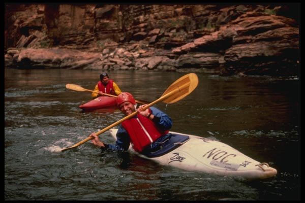 177005 Kayakers, Grand Canyon A4 Photo Print