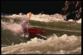 177007 Kayaker In White Water, Grand Canyon A4 Photo Print