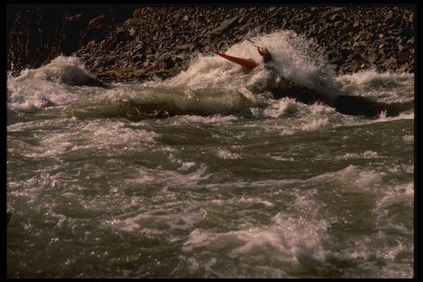177009 Kayaker In White Water, Grand Canyon A4 Photo Print