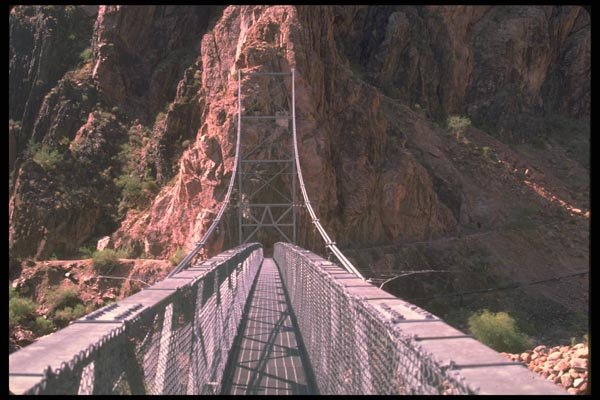 177013 Kaibob Bridge, Grand Canyon A4 Photo Print