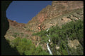177018 Nankoweap Canyon And Falls A4 Photo Print