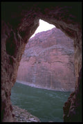 177030 Cave In The Inner Canyon A4 Photo Print